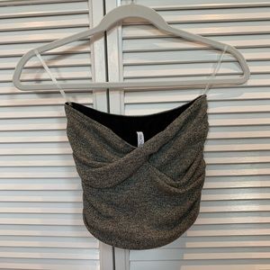 Rachel Pally NWOT Sparkly Knit Tube Top